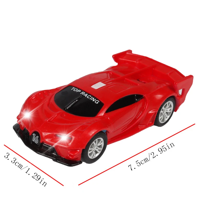 2pcs Slot Car 1 64 1/64 1:64 Scale Electric High Speed Race Track Polizei Racing Cars Vehicle Toy For Carrera Go  Scalextric