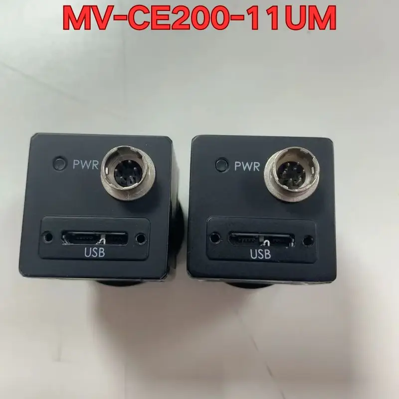 O teste de função de câmera industrial MV-CE200-11UM de segunda mão é normal
