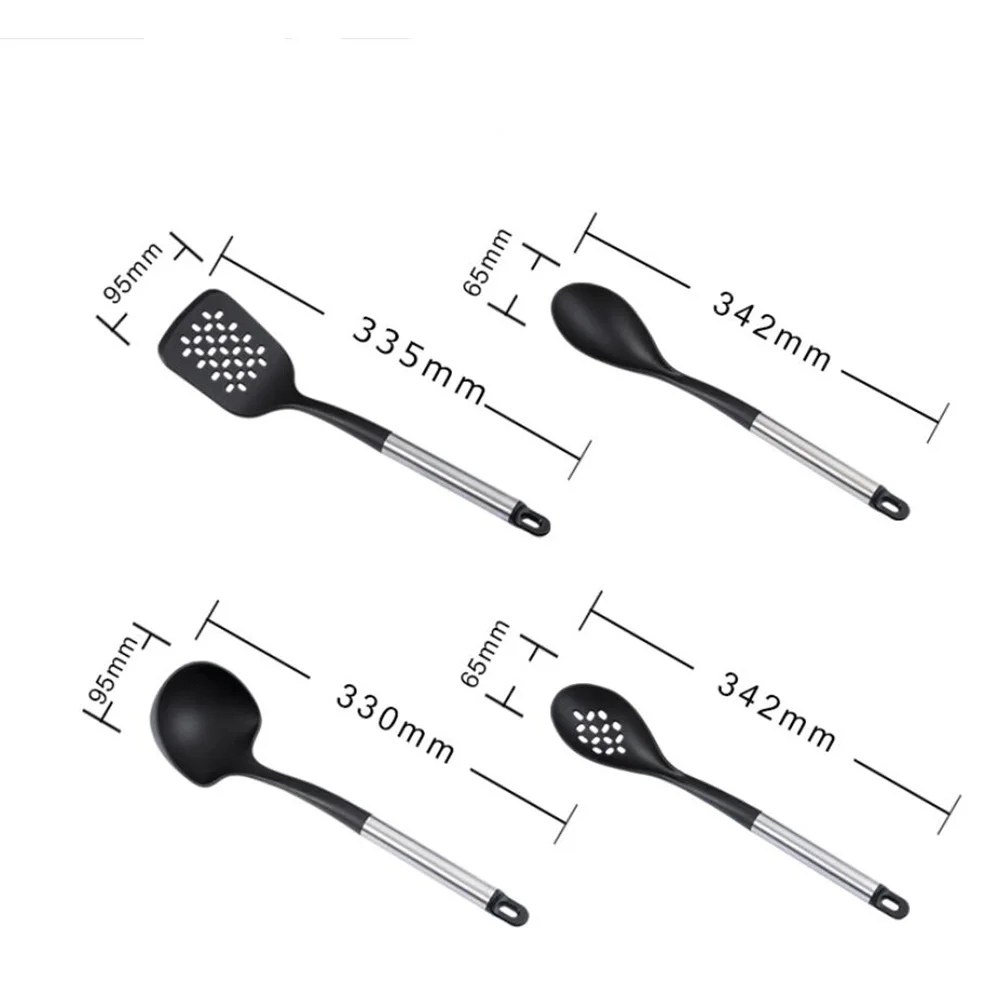 

Nylon Spatulas Nylon Spatulas Extra Cooking Turner Large Serving Heat Spoon Set Resistant Cooking Tool Kitchen Tool