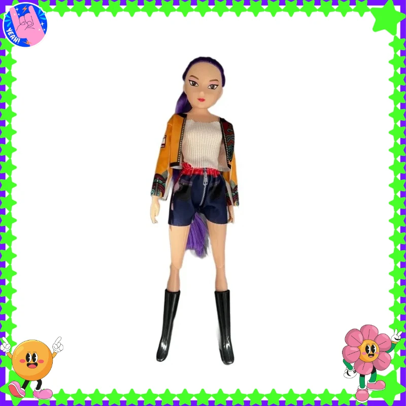 Set di 3 figure in vinile premium, bambola K-POP Demon Hunters Rumi Zoey Mira, giocattoli da collezione anime per esposizione e decorazione