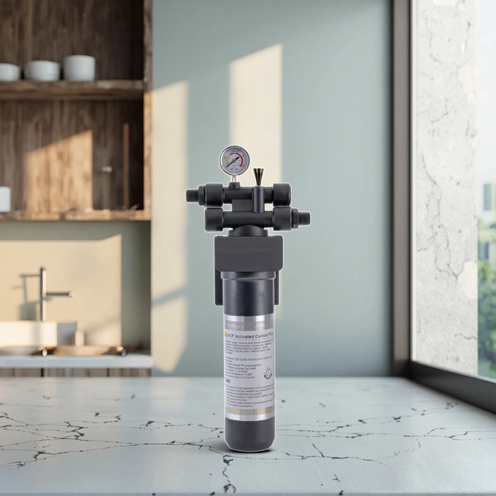 

rate 10LPM quick replacement KDF manual OEM water filtration system for use under the outdoor sink of commercial hotel family RV