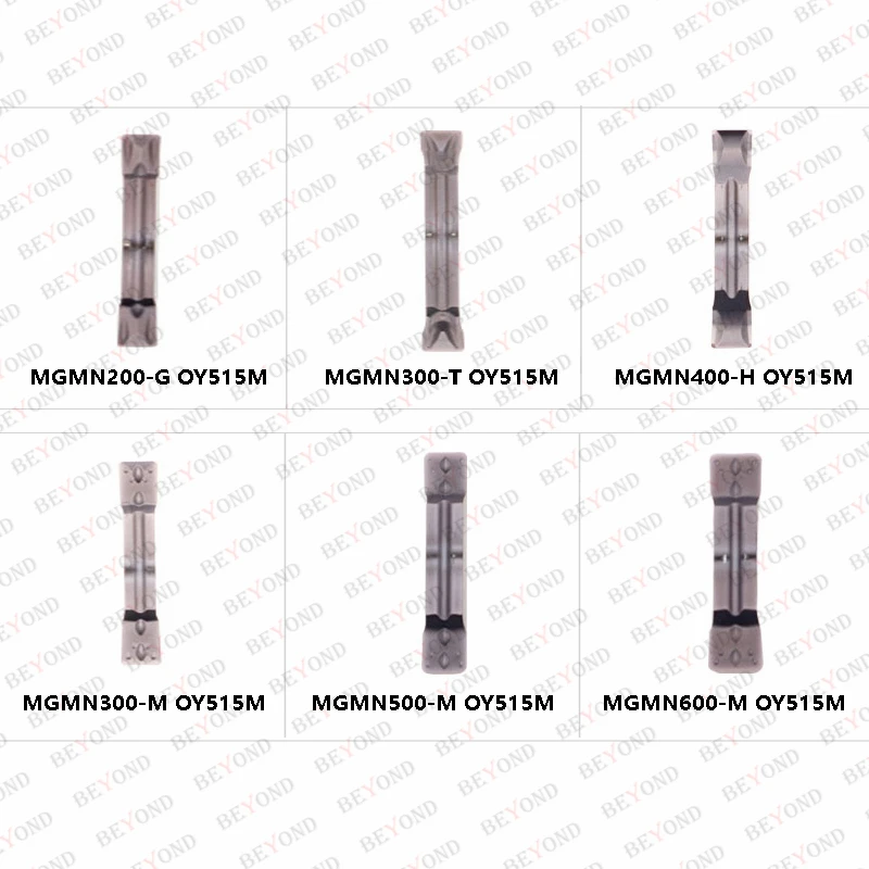 BEYOND MGMN OY515M 150 200 300 400 500 600 Grooving Cutter Slotting Cutting Turning Tool Carbide Insert Blade Lathe Milling CNC