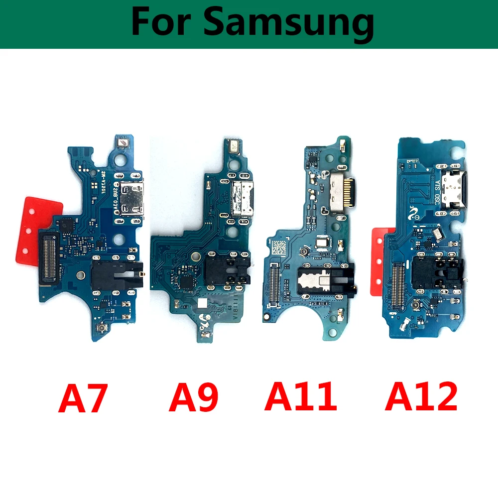 USB Charging Board Charging Port Flex For Samsung A02S A03S A12 A02 A30S A50S A01 Core A10S M15 M16 A20S M12 M14 A7