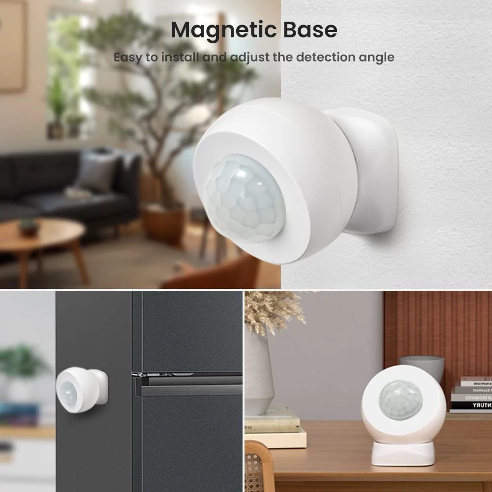 Avatto tuya zigbee smart pirモーションセンサー検出器動きセンサースマートライフアプリホームオートメーションシステムalexa google home