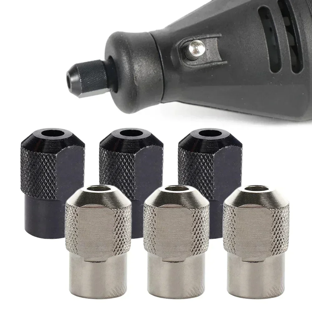 

6pcs Mini Drill Chuck M8×0.75mm Zinc Alloy Chuck Nut Rotary Tool For Electric Grinder Power Tools Accessories