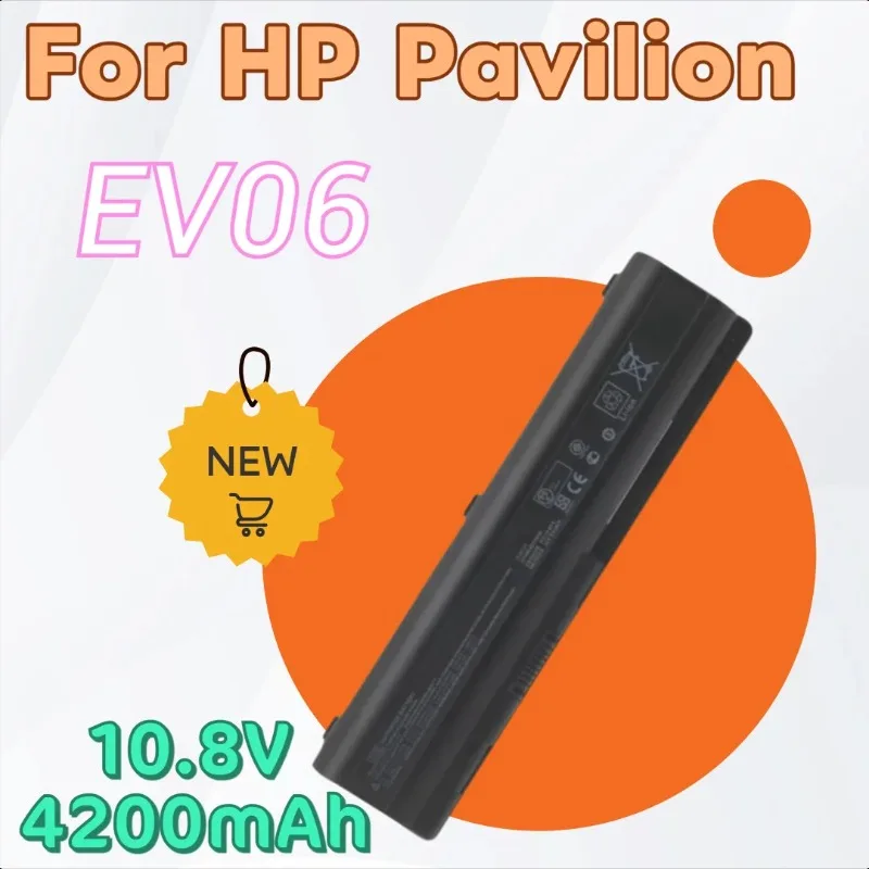 

New Replacement Laptop Battery 10.8V 4200mAh EV06 for HP Pavilion CQ40 CQ41 CQ45 CQ50 CQ60 CQ61 CQ61z CQ70 CQ71 DV4 DV5 DV6