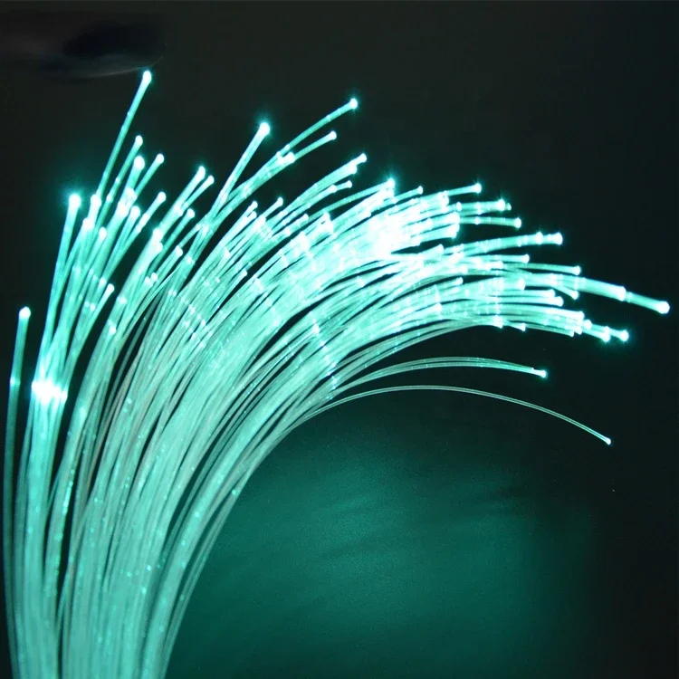 

end glow fiber optic kits with 400pcs 0.75mm 4M PMMA fiber +RF 28key Remote engine