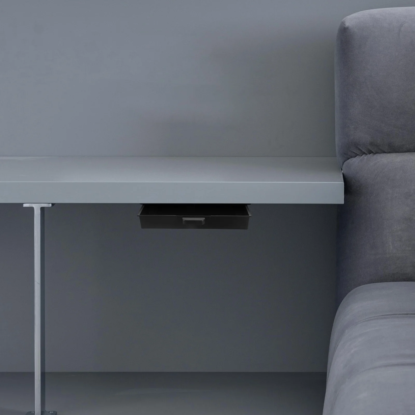 

Nodrill Under Desk Drawer Adhesive Hidden Organizer Slide Out Storage for Home Office Dormitory Use Under Desk Shelf Storage