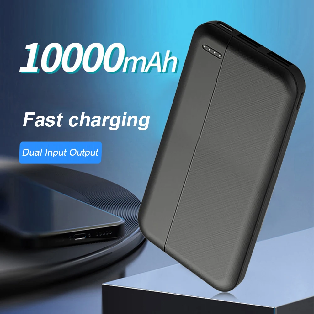 

10000mAh Power Bank 5V/2A Portable Mini Charger Fast Charging External Battery Pack for Heating Vest Jacket Scarf Socks Gloves