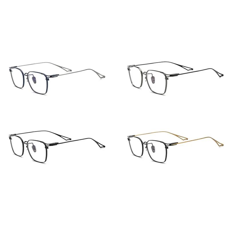 Belight Optical Japan Design Square Shape Full Rim Glasses Prescription Lens Eyeglasses Retro Frame Eyewear ACT-Seven