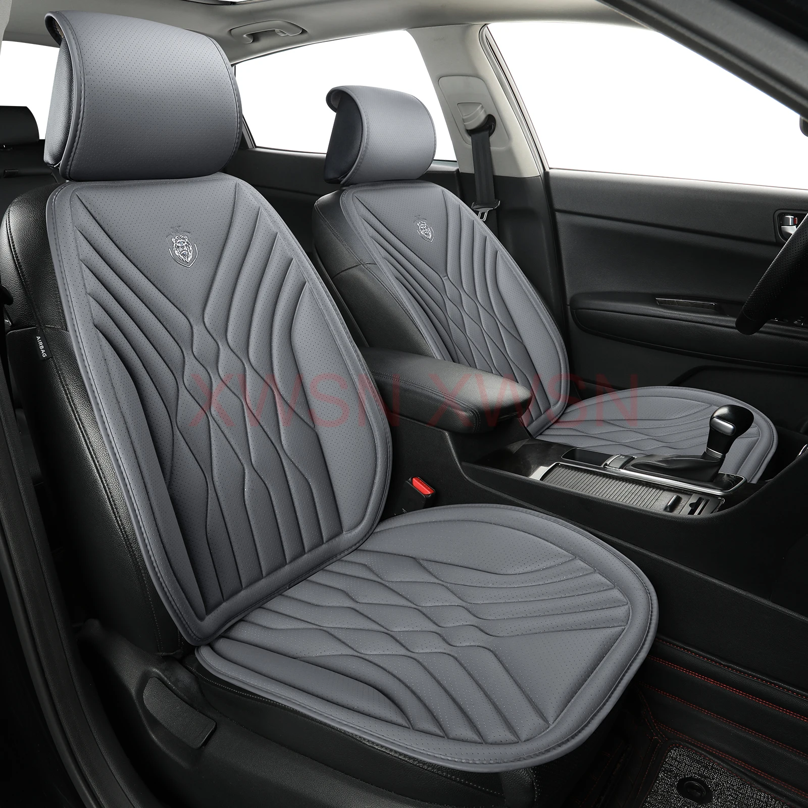 Universal Car Seat Cover Pu Leather Cushion for HYUNDAI Genesis Venue Terracan Ioniq Accent Ix25 Ix35 Kona Car Accessories