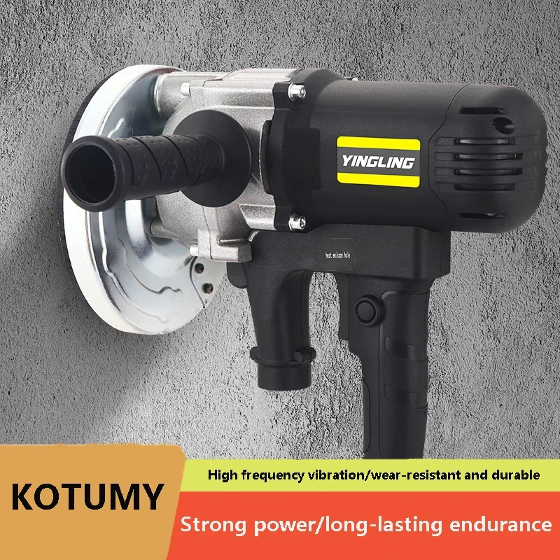 

High-Power Electric Wall Planer, Pure Copper Motor & Dust Extraction, Ideal for Concrete, Putty & Paint Removal