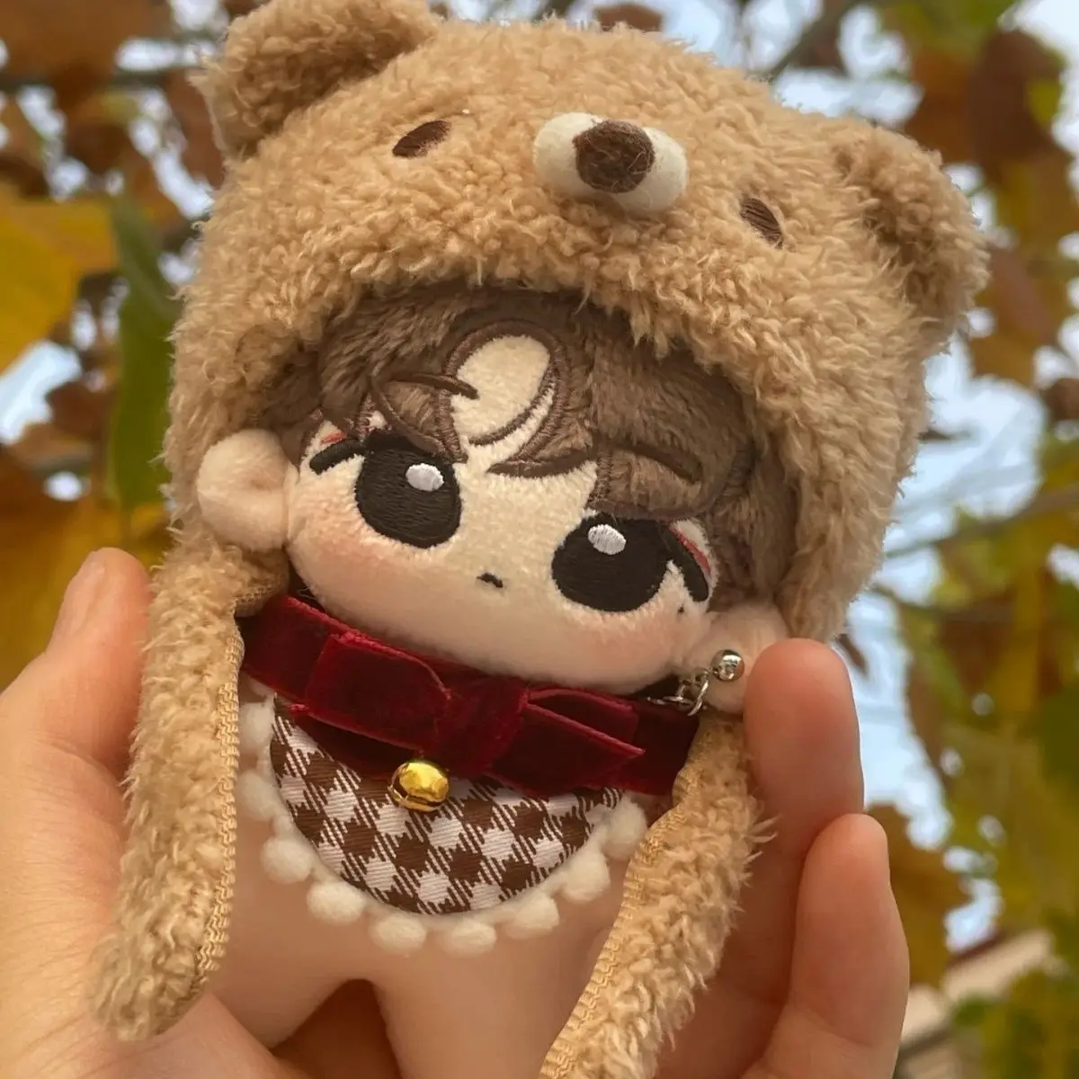 محشوة 10 سنتيمتر لي Heeseung وسيم بوي لطيف أفخم دمية المفاتيح لمجموعة المشجعين أو أطفال الكبار هدية عيد ميلاد