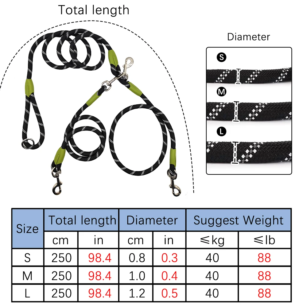 Thumbnail 2 - #48 Reflective Dog Leash Comparison Guide