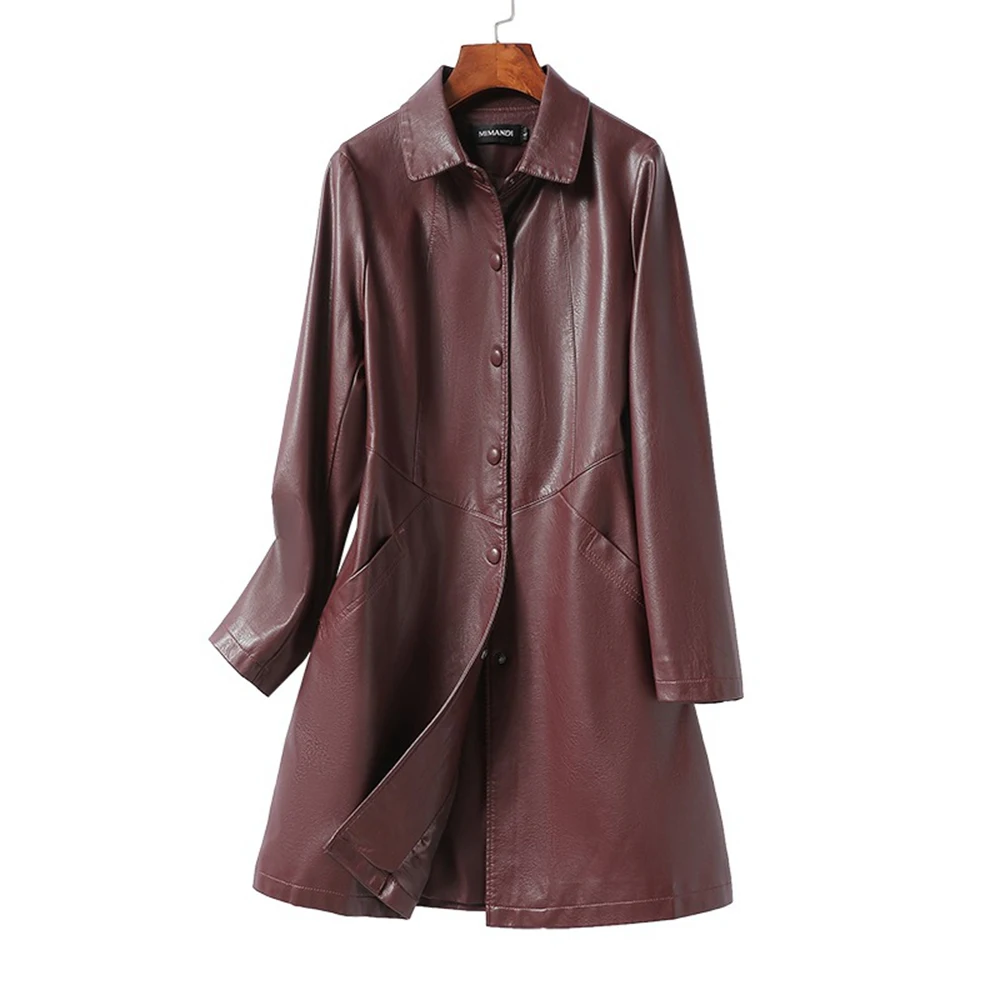 

Korean Style Lady Spring Summer Leather Suede Jacket Women Moto Biker Coat Outerwear LF2329DG