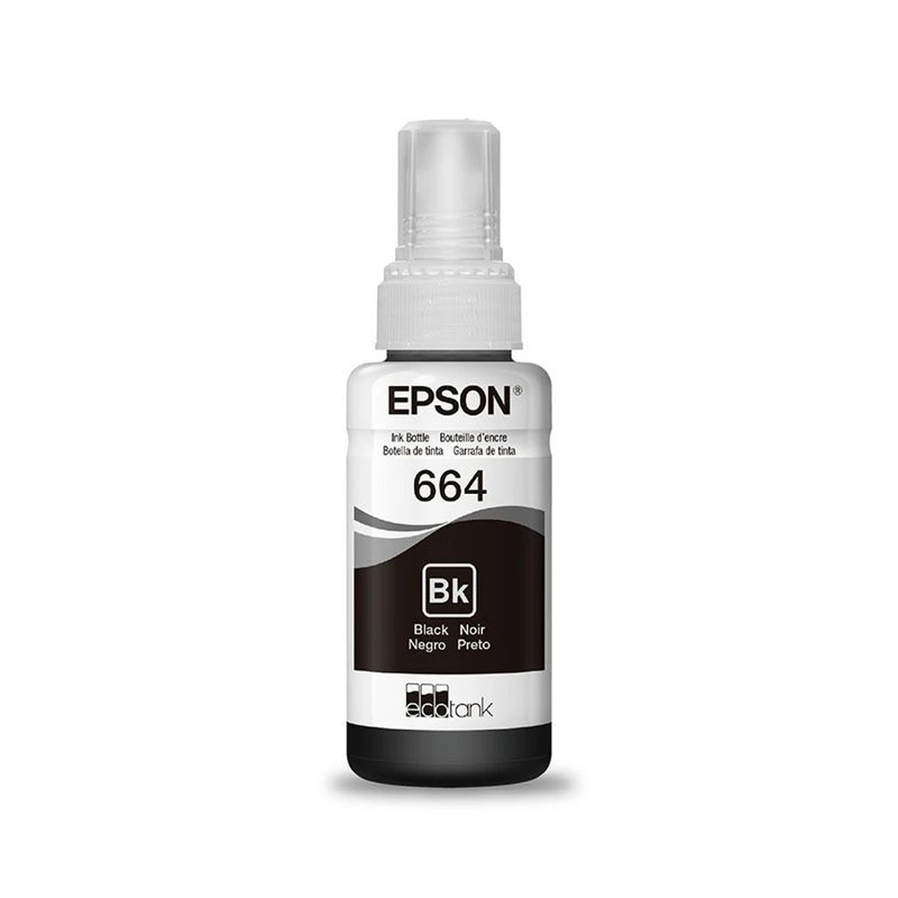 Kit 4 Tinta 664 Para Epson Original L395 L380 L375 L220 BK