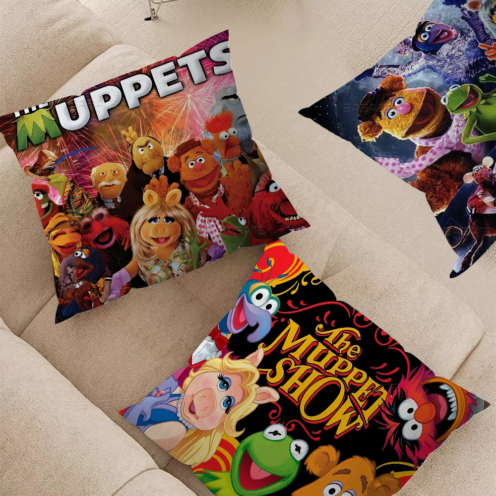 The Muppets Personalized Pillow Cover Kids Bedroom Wild Party Decor Pillowcase kid Birthday shower Gift