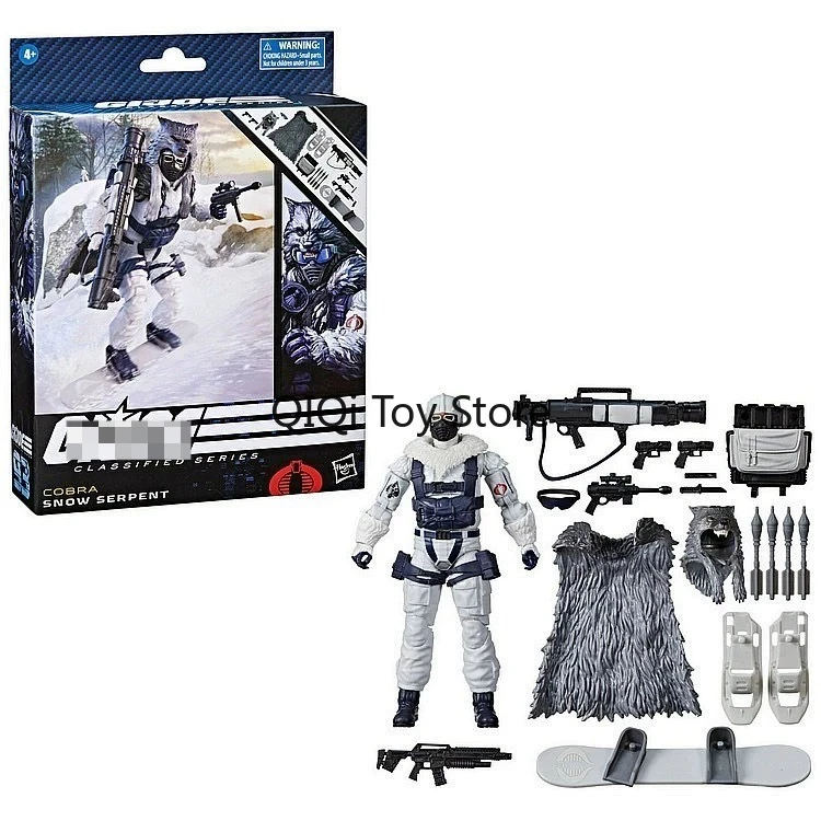 

In Stock Hasbro Snow Snake 1/12 Soldier Toy Model Handicraft Spot Boxed Deluxe Edition