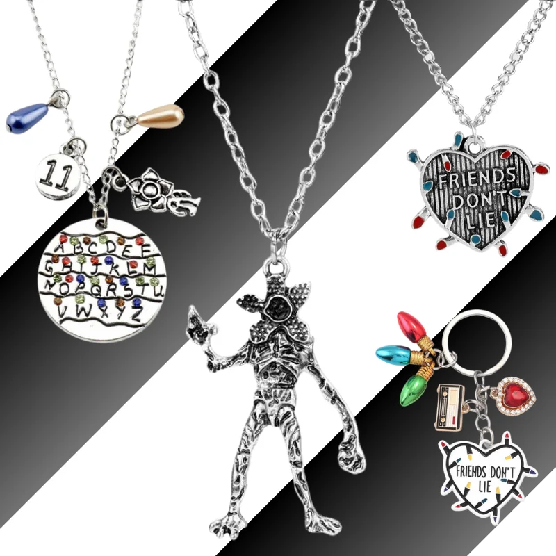 Collar con Colgante de Estrella de la Serie de Televisión Friends Don't Lie, Joyería de Moda con Dijes de Esmalte