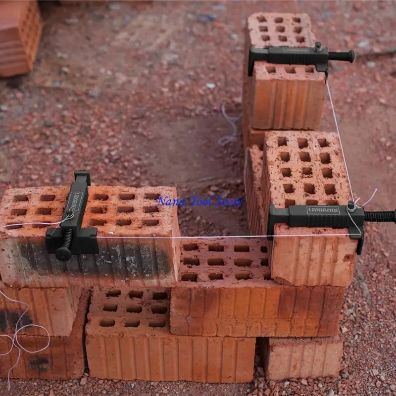 31GJ Durable Brick Liner Runner Wire Drawer Bricklaying Construction Gauge Accessory