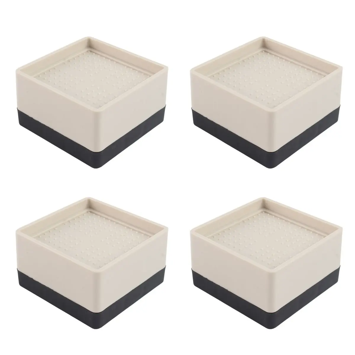 newA08I 4 blocs de rehaussement d'inclinaison pour tapis de course, rehausseurs d'inclinaison empilables antidérapants et réglables pour salle de sport et tapis de course à domicile