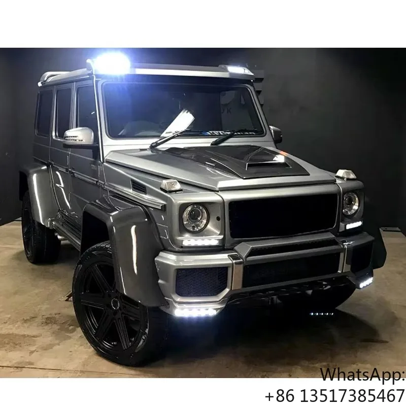 G Class W463 26cm Dry Carbon Over Fender Widen Fender Duct Car Accessories Auto Parts W463 4x4 Car Exteriors view 2