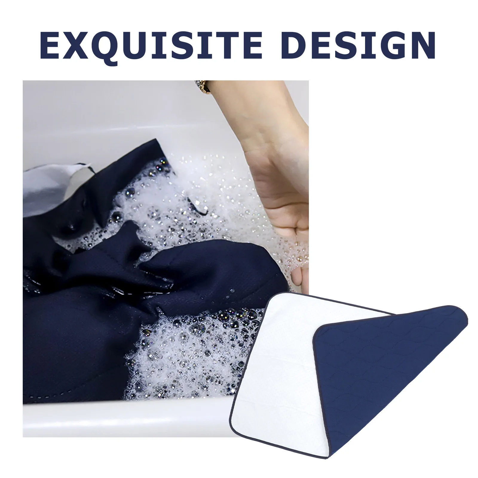 1 szt. Antypoślizgowa mata do przewijania dla seniorów, wodoodporna podkładka pod pieluchy, wielorazowa, nadająca się do prania poduszka do użytku domowego i w podróży, ochrona przed moczeniem dla dorosłych.