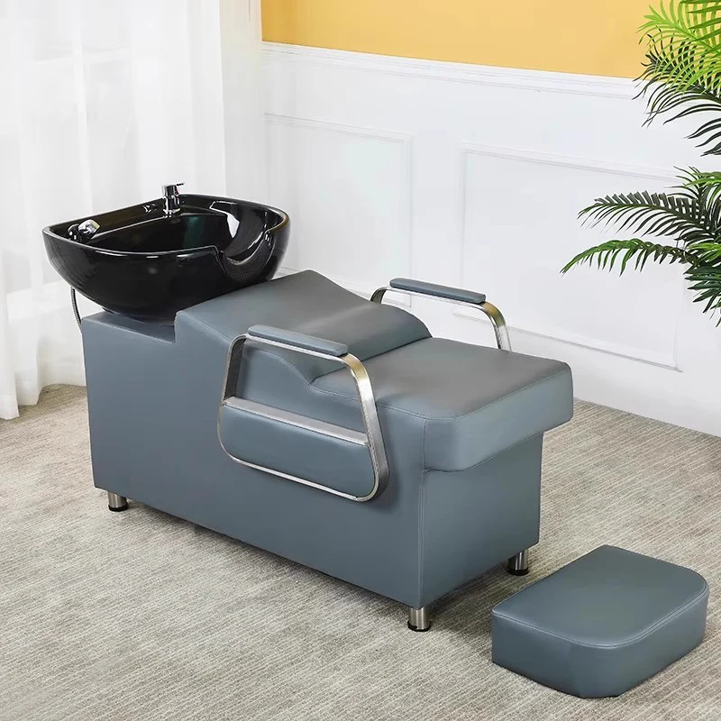 

Nordic Unique Elegant Modern Salon Chairs Aesthetic Luxury Minimalist Shampoo Sedia Parrucchiere Professionale Salon Furniture