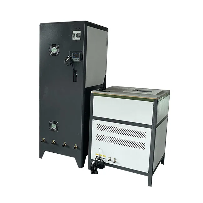 60KW Induction Melter High Efficiency Metal Heating System Green Clean Production Furnace