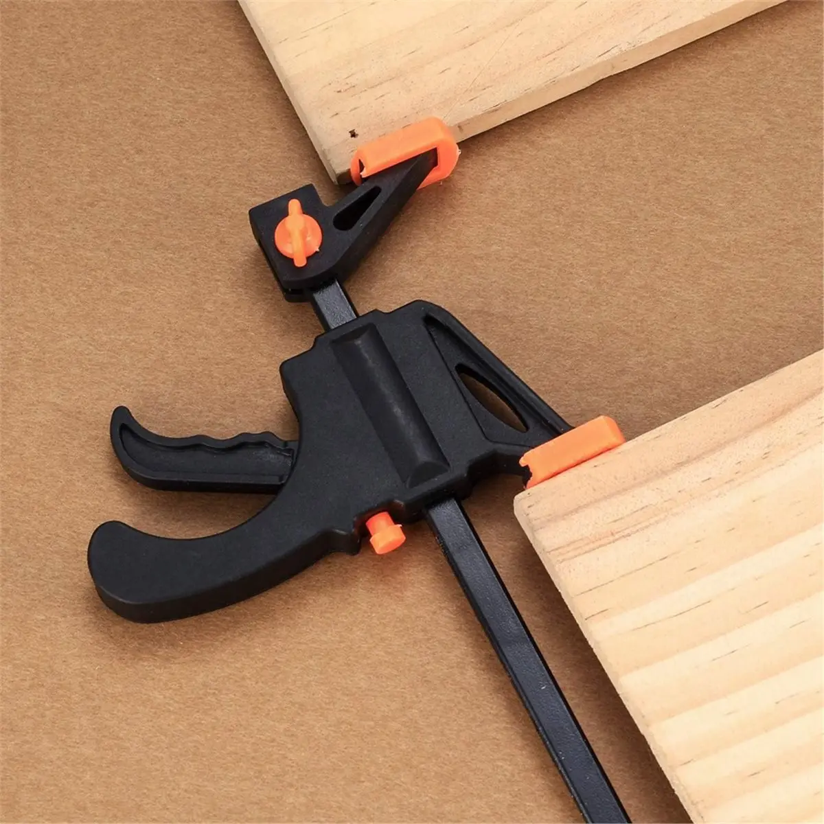 DT35BG Bar Clamps for Woodworking, Trigger Quick Grip Clamps, One Handed Ratchet Wood Working Clamp for Wood Gluing Crafts