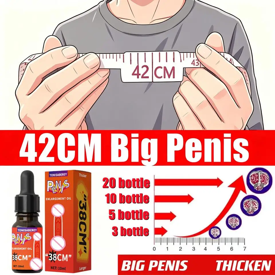 Penies Growth Thickening Enlargement Oil for Men Big Dick Cock Erection Enhance Products Care Accelerates Penile Erectile oil