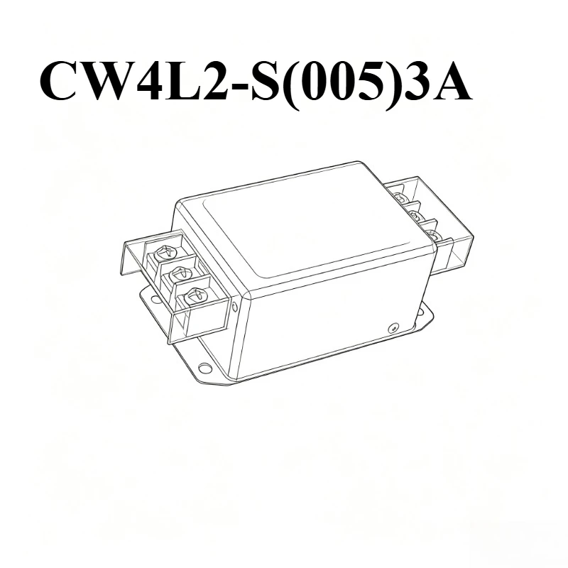 cw4l2-s-005-3a～40a-パワーフィルタ-cw4l2-s-005-端子型バイポーラガイド端子台-220v-ac-emi電源-干渉防止