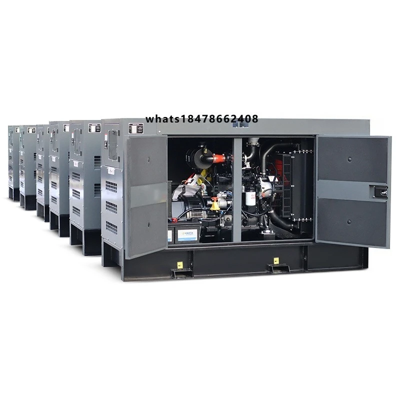 Super Silent Mobile Three-Phase AC Output  Generator 50/60HZ 1500/1800RPM  Generator Set 40kw 50kva Genset