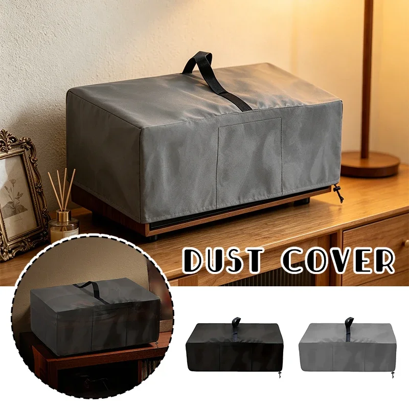 yes1pc Retro Record Player Dust Cover Oxford Cloth Water Proof Scratch Resist Protective Universal Projector Storage Case