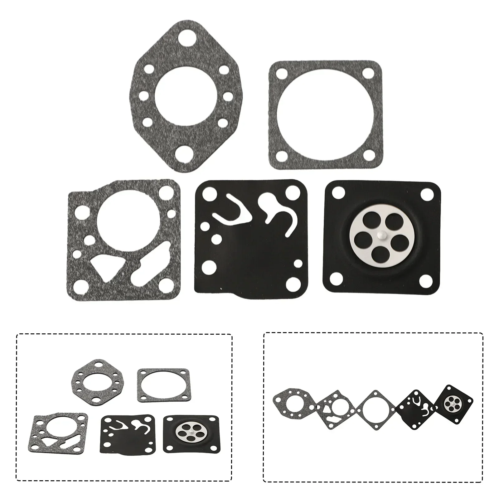 Repair Gasket Kit Rebuild For Stihl 020 020AV 031 032 Carburetor Parts Replacement Accessory 1 Set Carb Industrial Practical