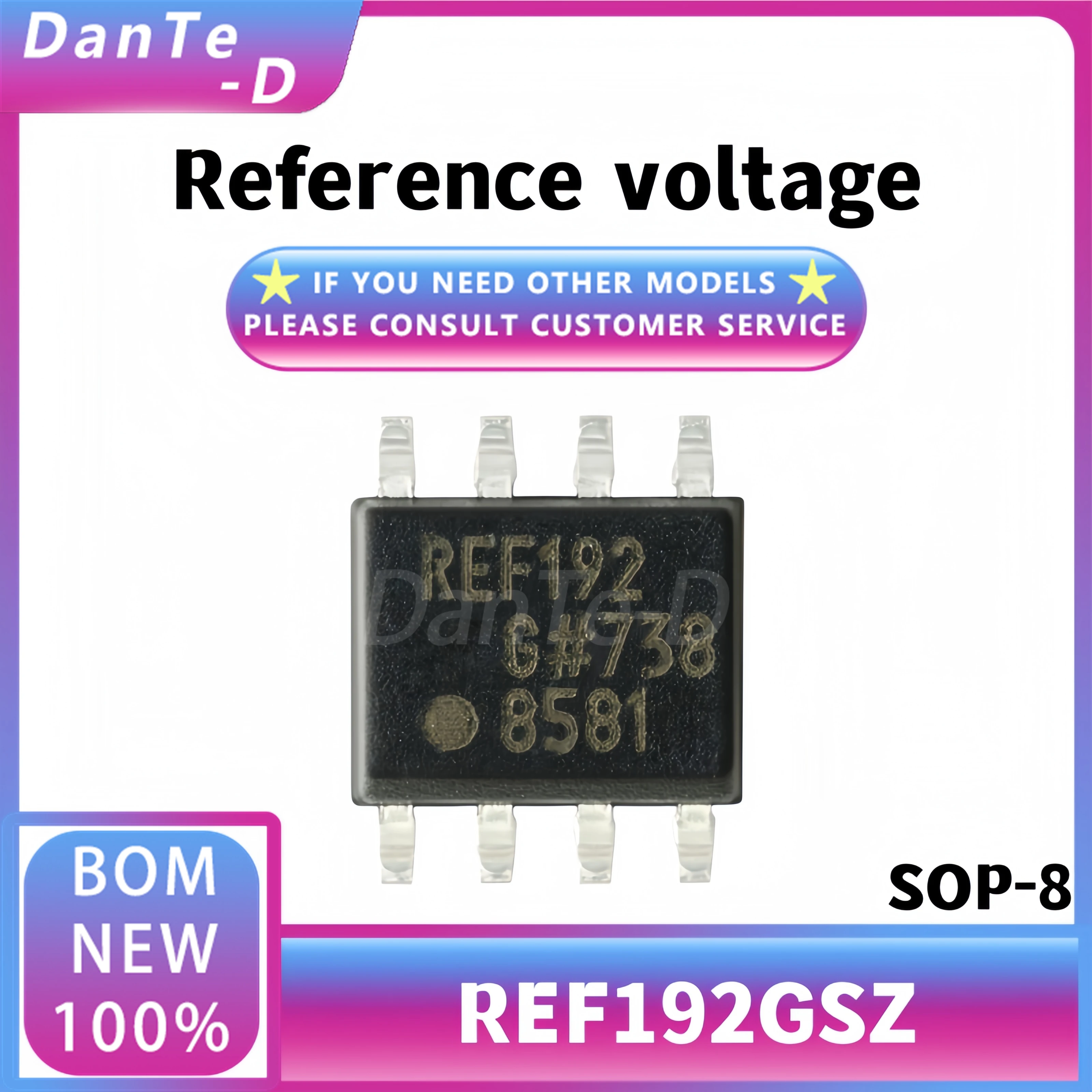 REF192GSZ New REF192G SOP-8 2.5V precision Low voltage reference voltage source IC chip