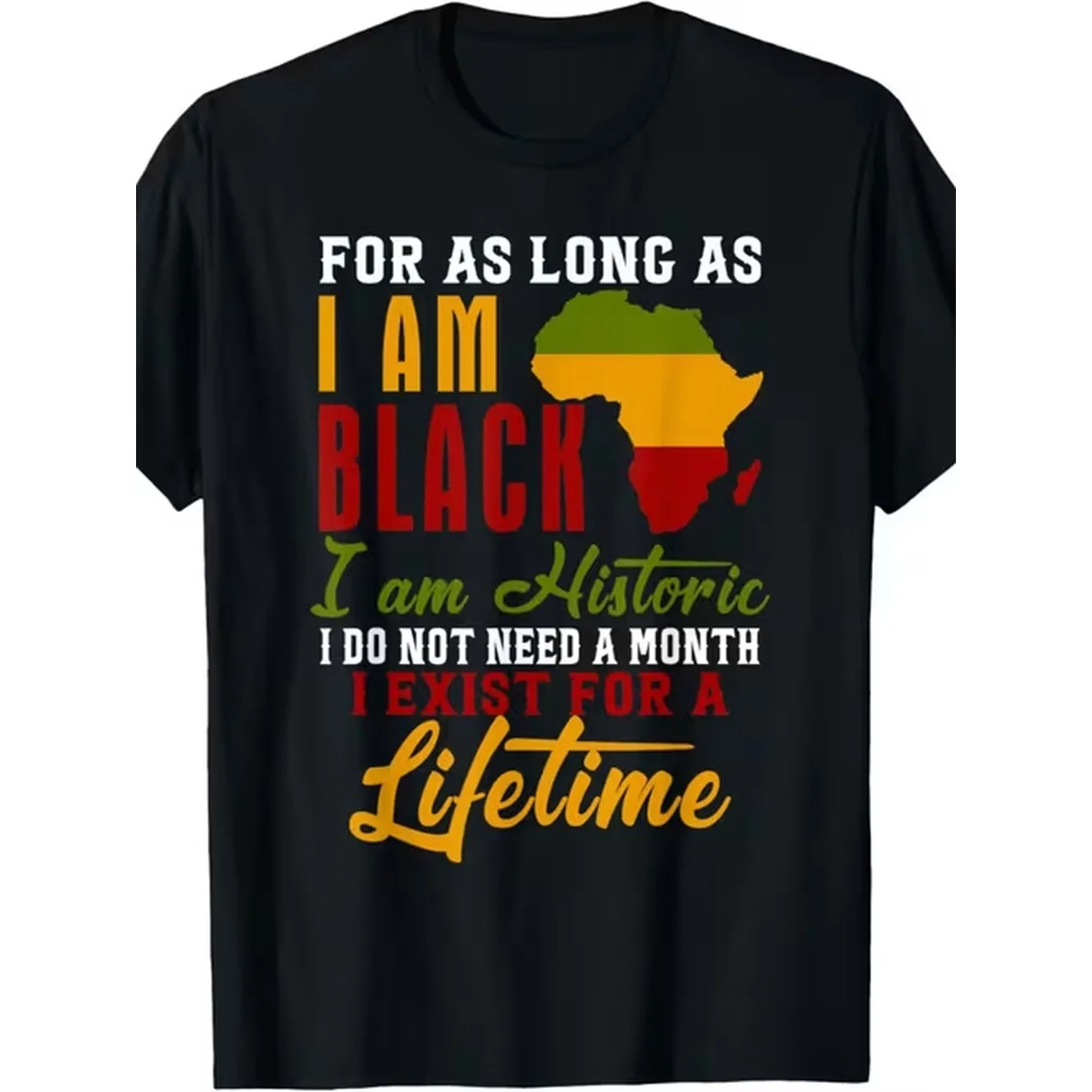 Mens T Shirt Short Sleeve Crew Neck Casual Plus For Black History Month Celebrations