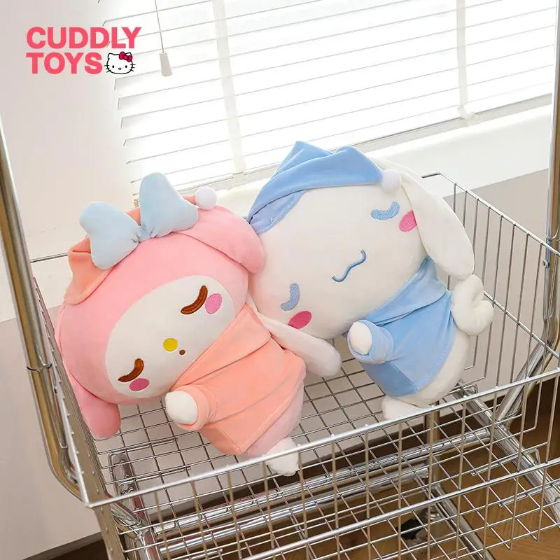 

Подушка Sanrio плюшевая для девочек, милая плюшевая кукла в стиле аниме, мелодия куроми, сон на желудке, мягкая мультяшная кукла, подарок для девушек
