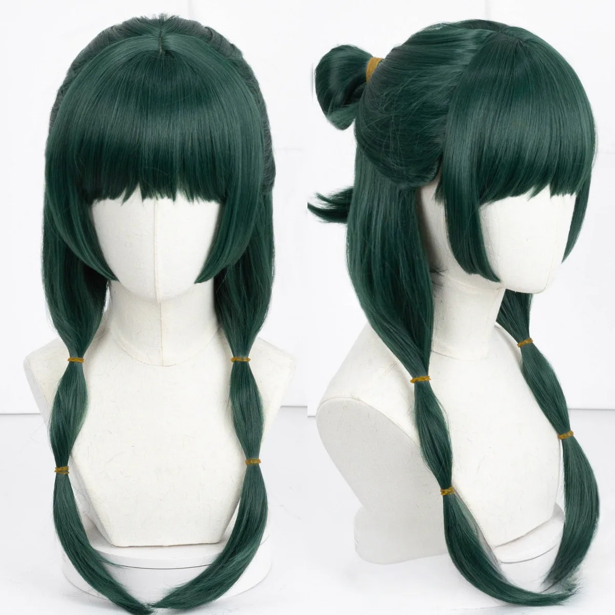 Maomao Cosplay Wig The Apothecary Diaries Kusuriya No Hitorigoto Anime Green Synthetic Hair Heat Resistant Halloween Women Cap