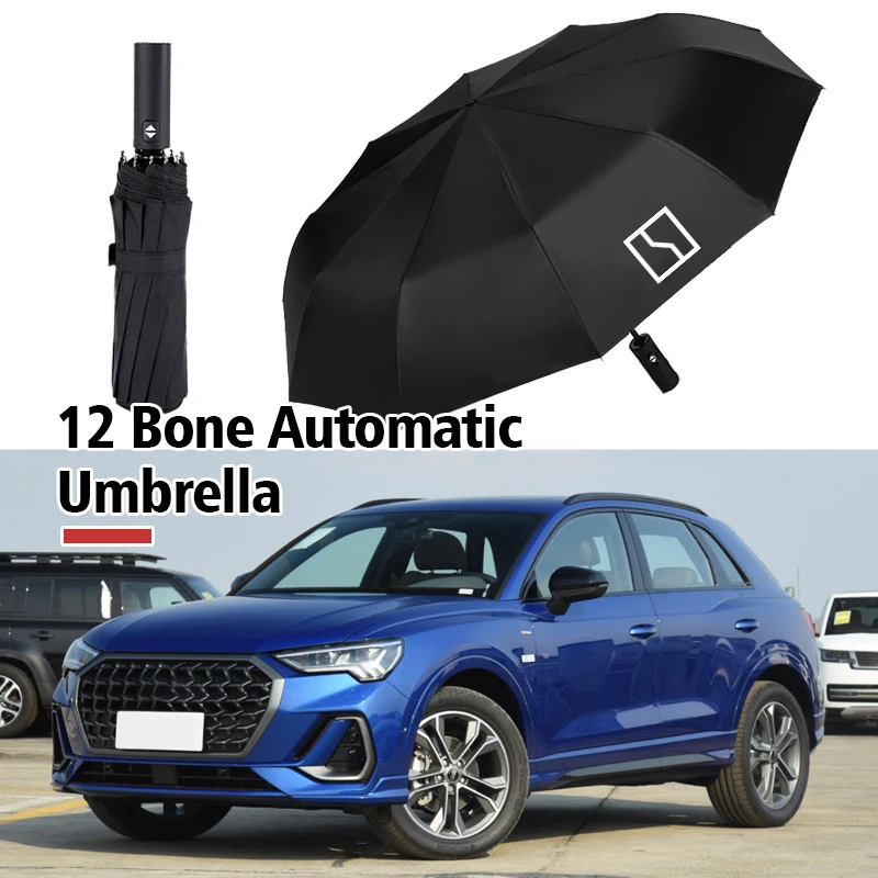 12 Bone Car Folding Umbrella Automatic Sunshade Accessories For Zeekr 001 2021 2022 2023 2021-2023 009 X Krypton