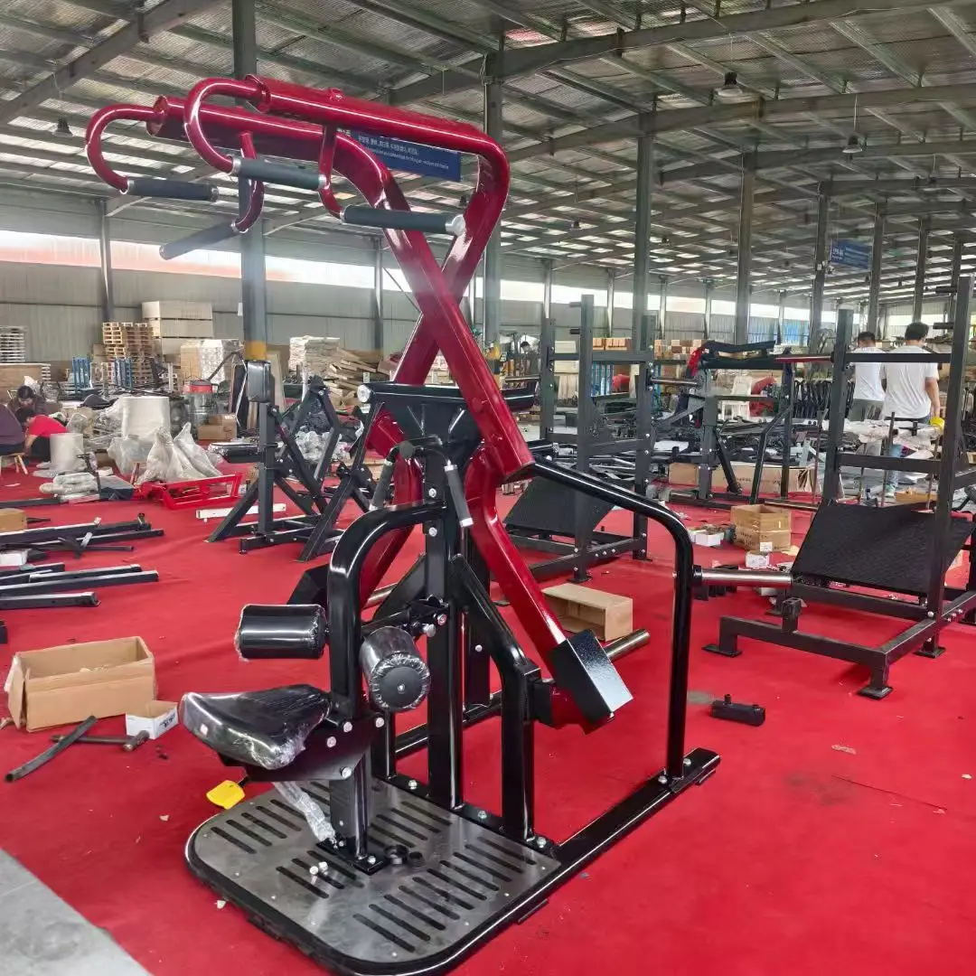 Hot-selling Gym Fitness Equipment Scissor Back Reverse Seated Pull-down Trainer Dual-rail Cross High Pull-back Trainer
