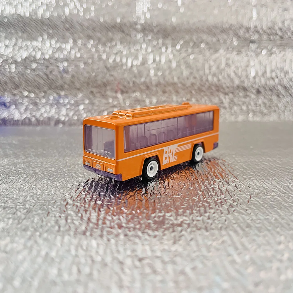 Yutong Brt/ School Bus Die Casting 1:150 Scale Alloy Simulation Car Model Children Love Collection Fans Gift Souvenir Display