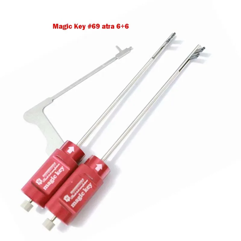 

Hot Magic Key Tool ATRA 6+6 Atra 6 6 Double Bit ocks Master Key Decoder ock Pick Set ocksmith Tool