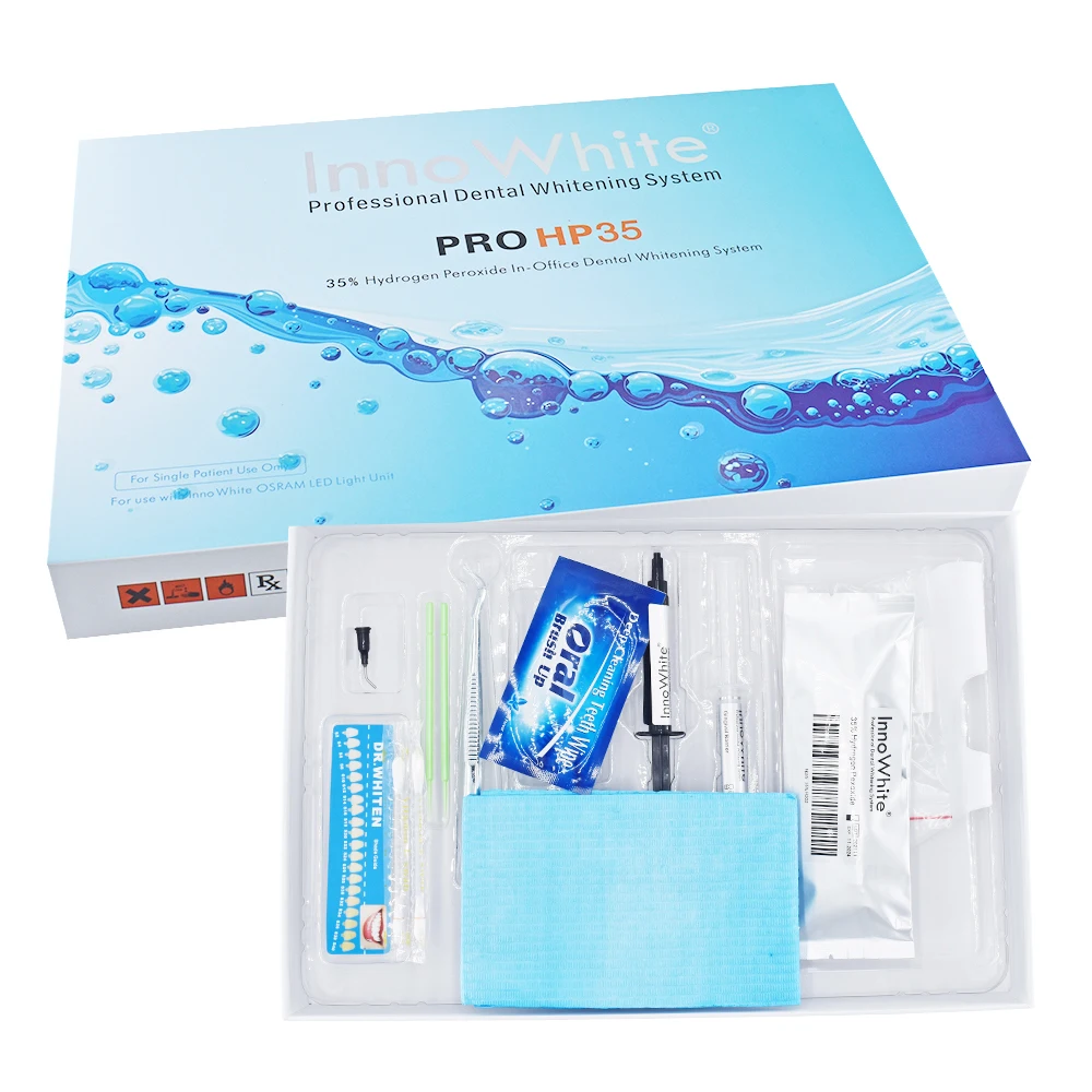den tal Bleaching Gel in no White den tal Whitening System Professional 35% Teeth Whitening Gel syri nge