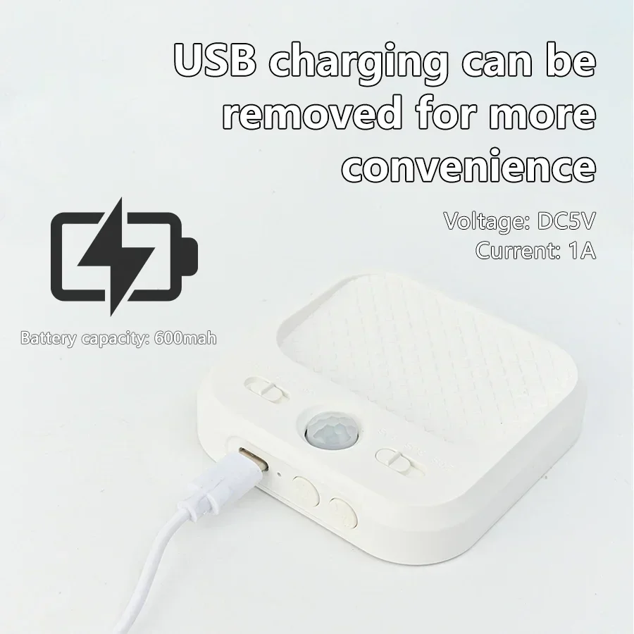 1-4 Pack Motion Sensor LED Night Light Rechargeable Wireless Magnetic Cabinet Lamp For Bedroom Stairs Hallway Kitchen Lighting