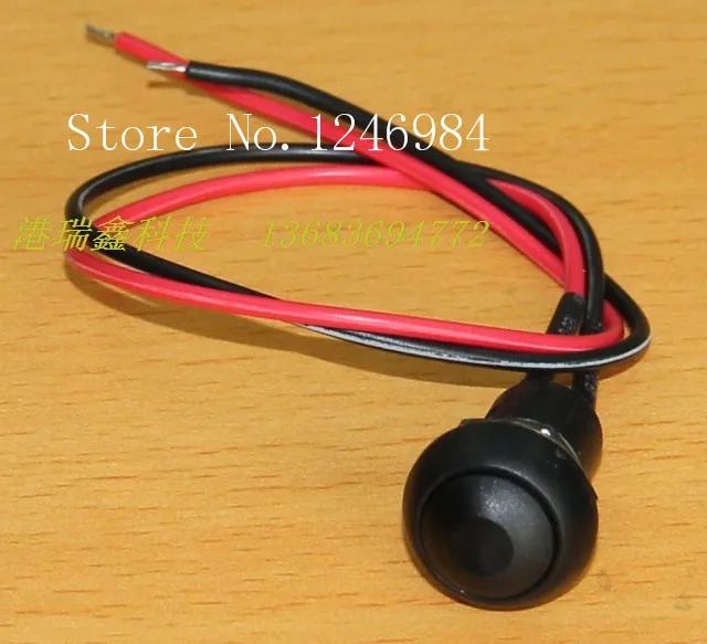 

Водонепроницаемый кнопочный переключатель M12 с замком Тайвань Dailywell PAL6 bl R G Y круг с линией через ленту сохранение нажатия-20P