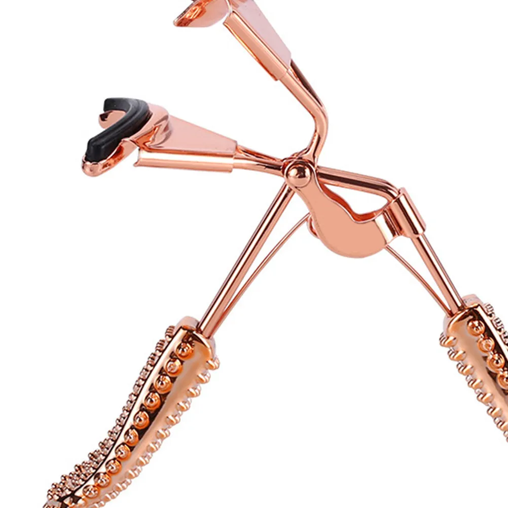 Gentle Eyelash Curler Premium Stainless Steel Construction Anti Skid Comfort Grip Effortless Curling in Minutes for All Lash