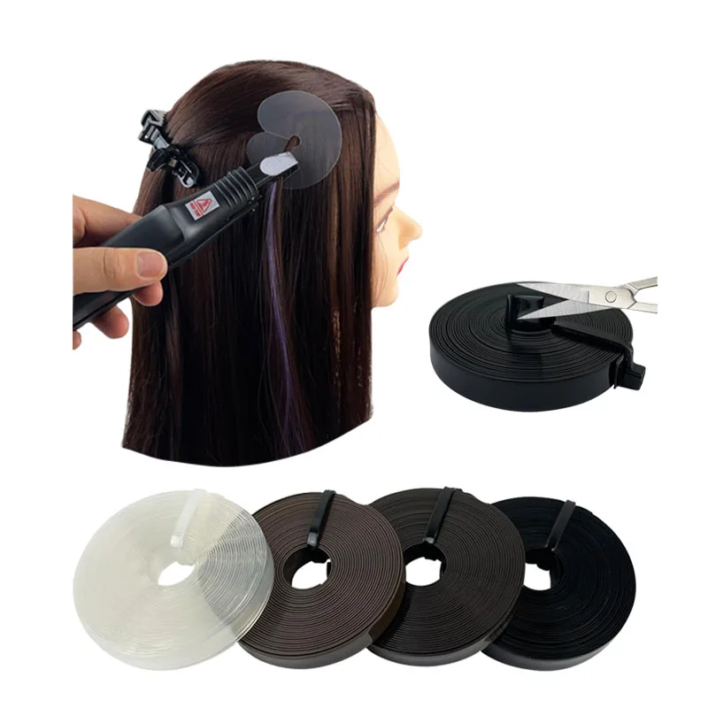1 Roll Italian Keratin Hot Melting Glue Strip for Making Pre-bonded I Tip U Tip Hair Extensions Salon Use
