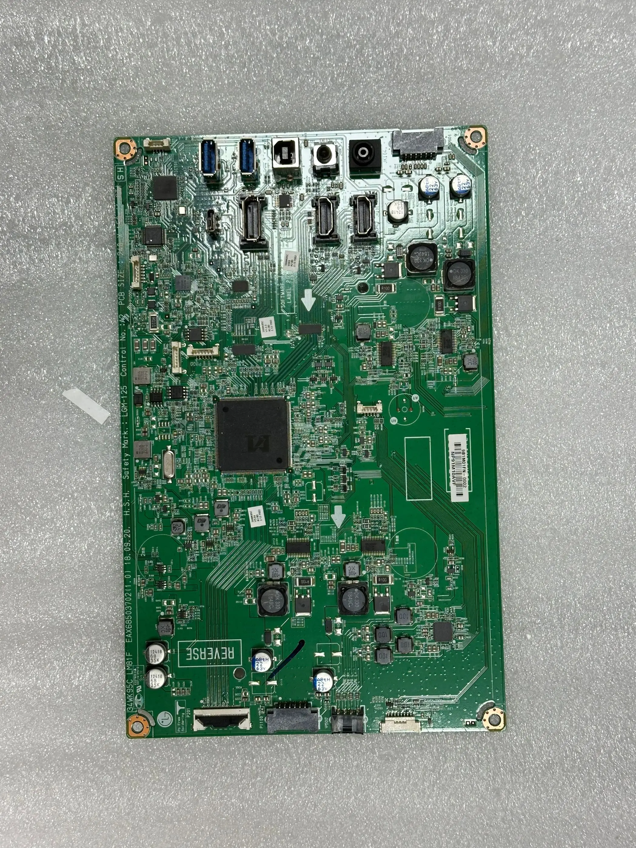 34WK95C driver board eax68503702 screen LM340UW5 SSB1 LGM-125