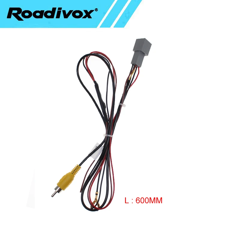 Car Reverse Camera Output Video Adapter Cable For Mitsubishi 8pin L=600MM Original Factory Auto Camera Video Output